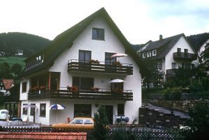 Gästehaus Central Anfangszeit 1972