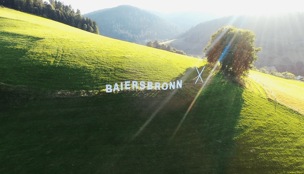 Baiersbronn Hollywood schild Baiersbronn Hollywood schild